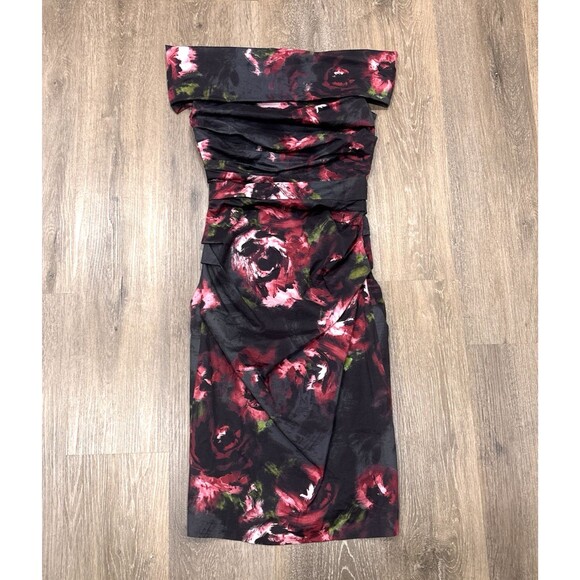 Talbot Runhof Dress Size 6 - Picture 1 of 16